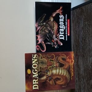 2 Colorful Books about Dragons Myths, Legends an Fiction!